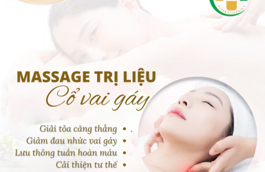 MASSAGE TRỊ LIỆU CỔ - VAI - GÁY - LƯNG 60 PHÚT
