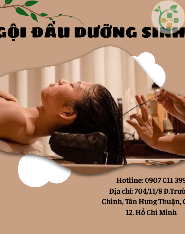 Chăm sóc tóc tối ưu với gội đầu dưỡng sinh: Tạo nên mái tóc mềm mượt và bóng bẩy